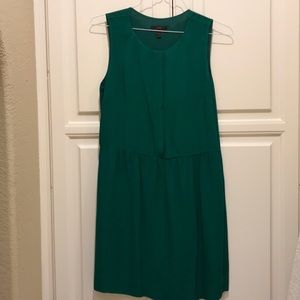 Emerald Green J Crew Dress